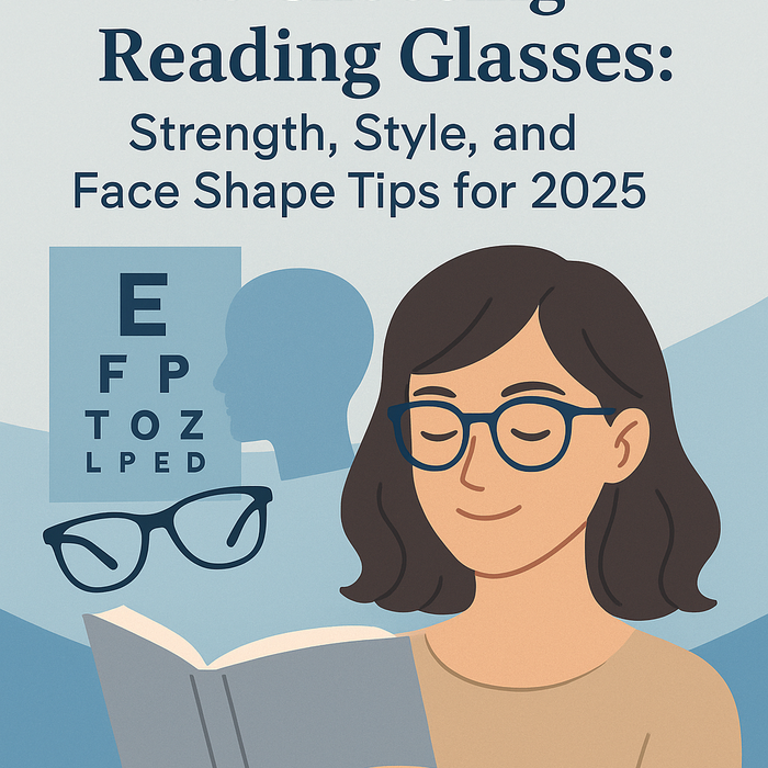 The Complete Guide to Choosing Reading Glasses: Strength, Style, and Face Shape Tips for 2025